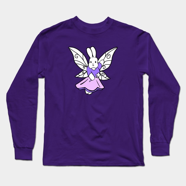 Bunny Tooth Fairy Long Sleeve T-Shirt by BunWear